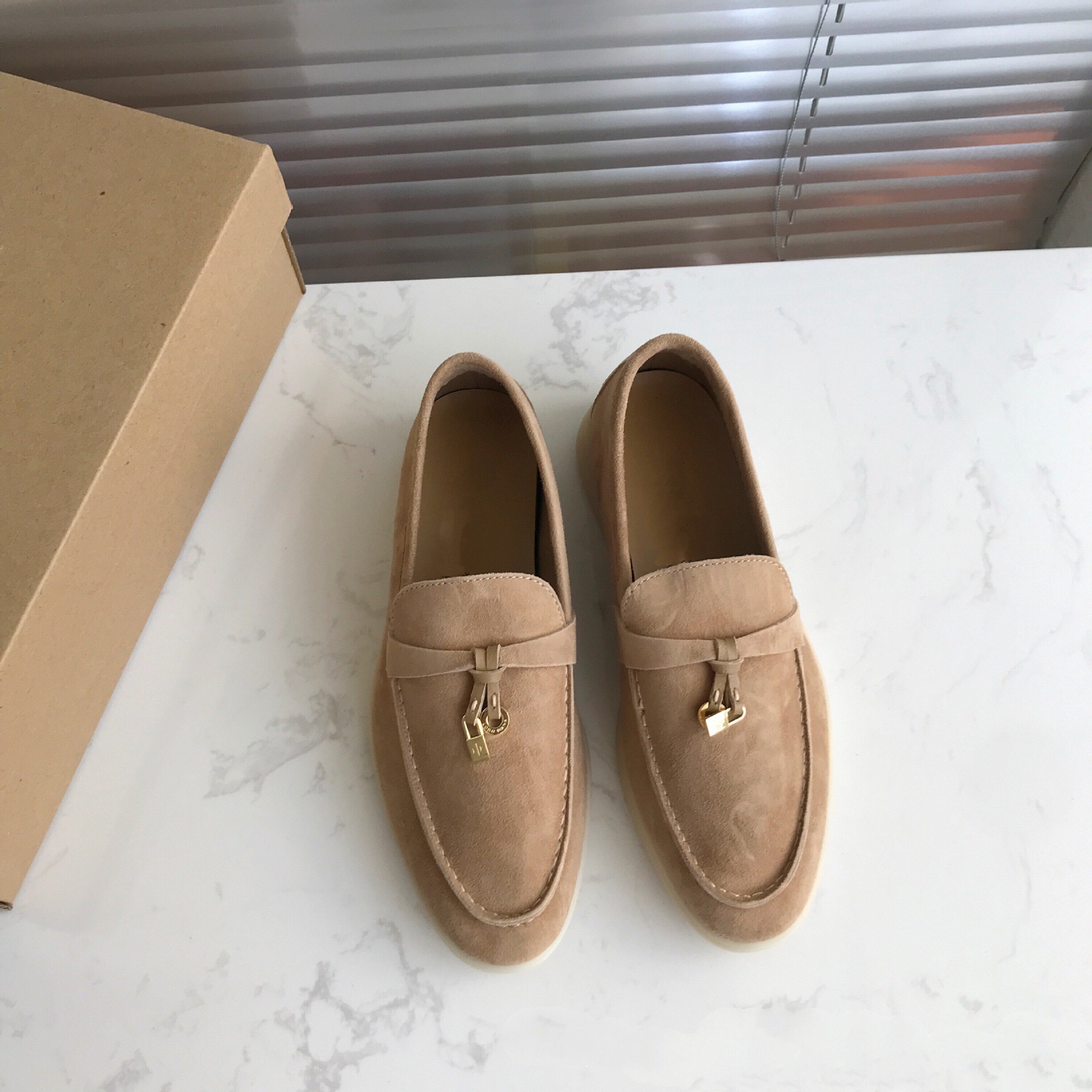 Chaussure Confort Paresseuse Plate