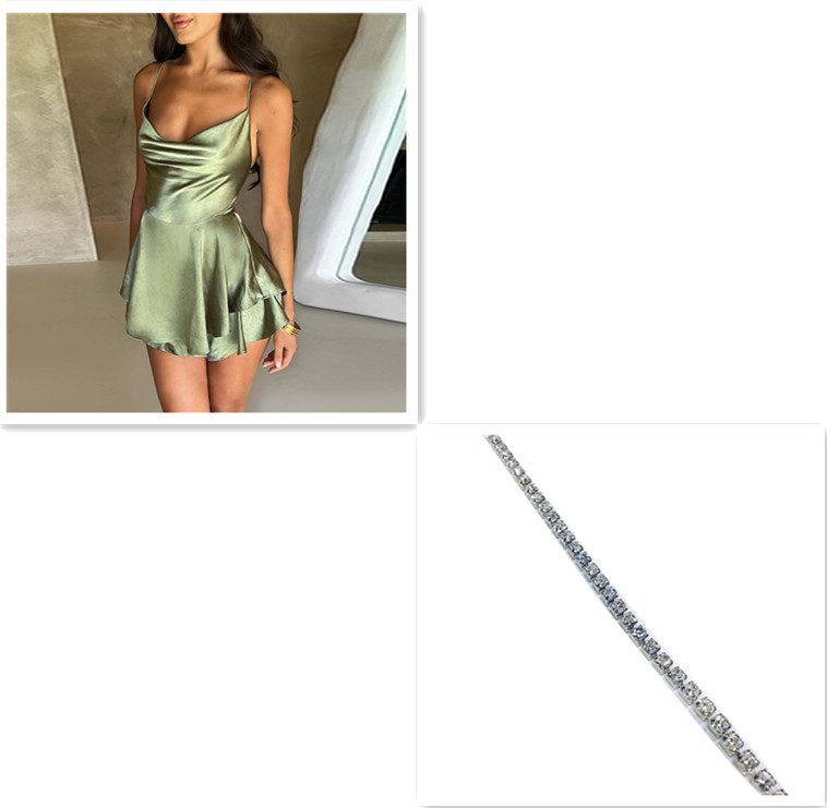 Robe Satin Dos Nu