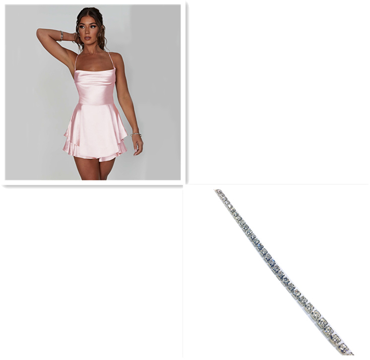Robe Satin Dos Nu