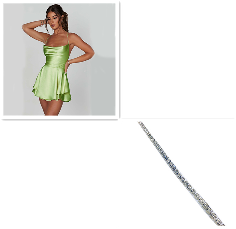 Robe Satin Dos Nu