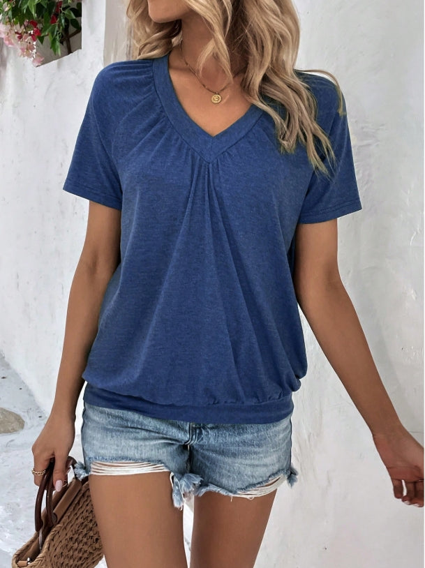 T-shirt Femme Col V