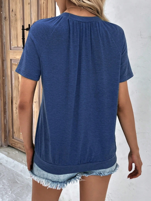 T-shirt Femme Col V