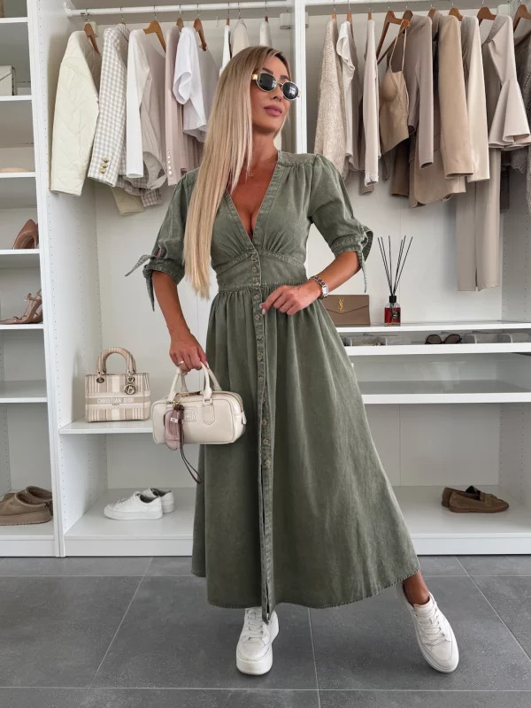 Robe Jean Longue Ample