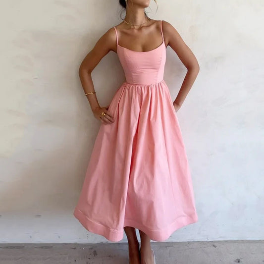 Robe Bretelle Féminine
