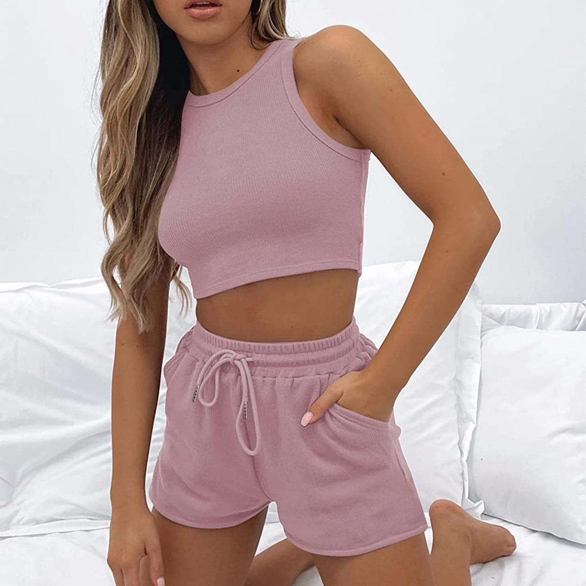 Gilet & Short Gaufré