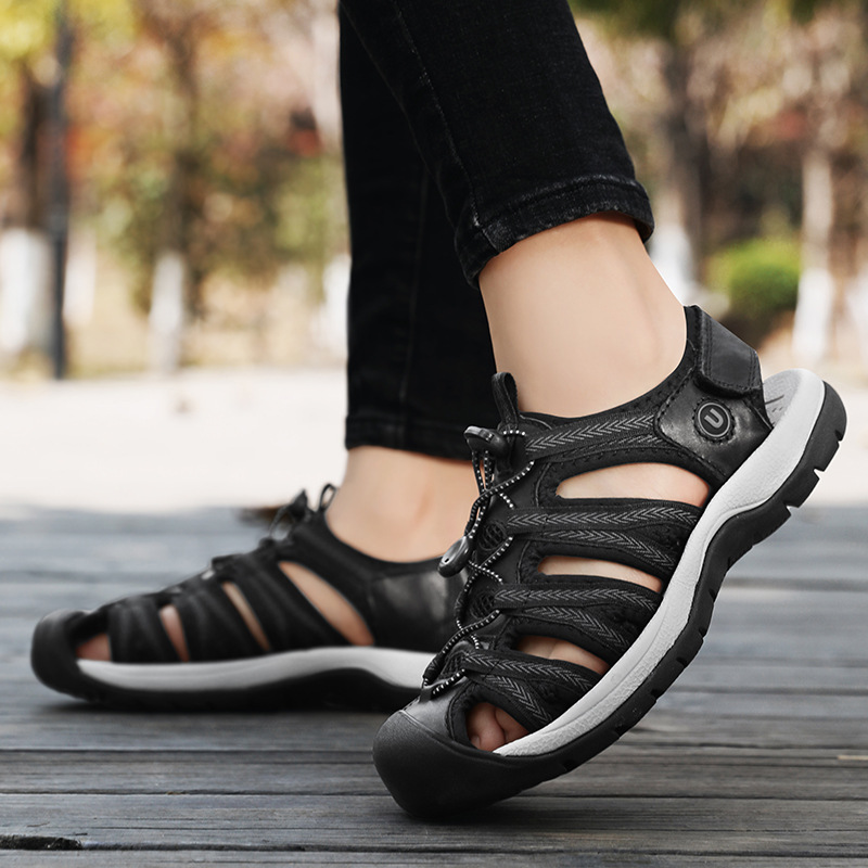 Sandales Ouvertes Grande Taille