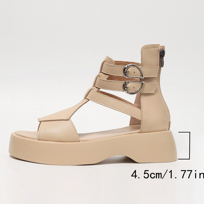 Sandales Romaines Plates Femme Été
