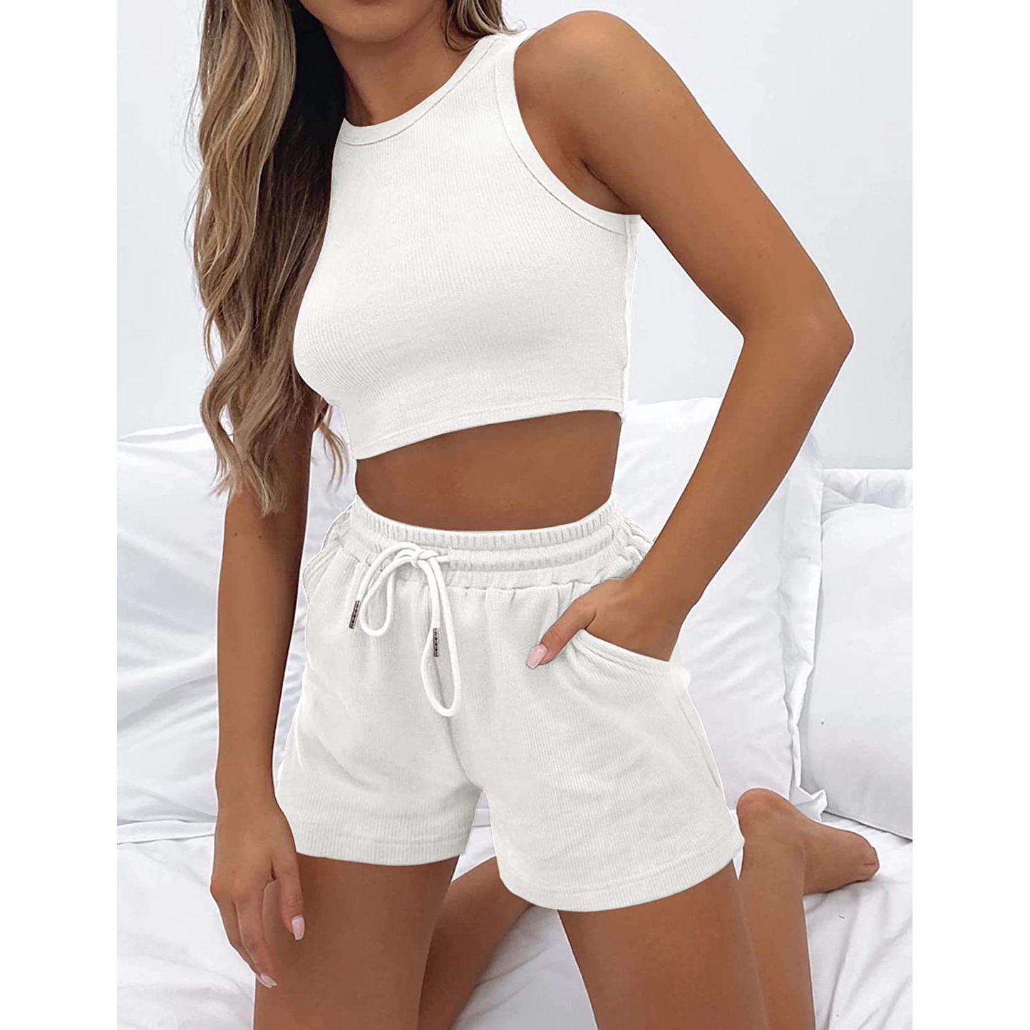 Gilet & Short Gaufré