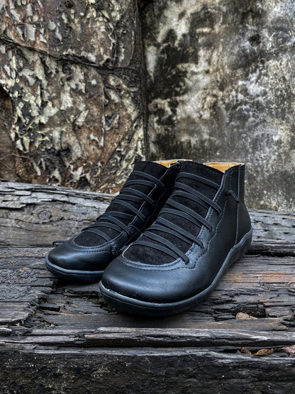 Bottines Vintage Élégantes