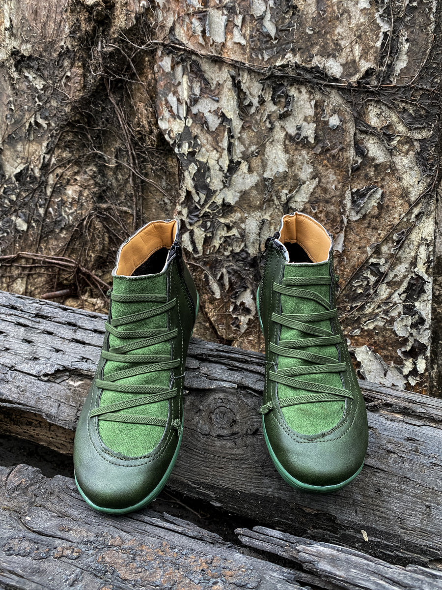 Bottines Vintage Élégantes