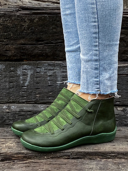 Bottines Vintage Élégantes