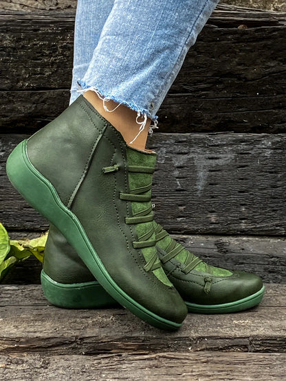 Bottines Vintage Élégantes