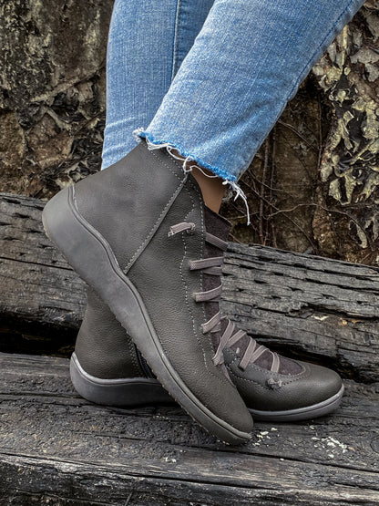 Bottines Vintage Élégantes