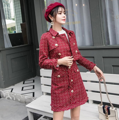 Ensemble veste et jupe courte