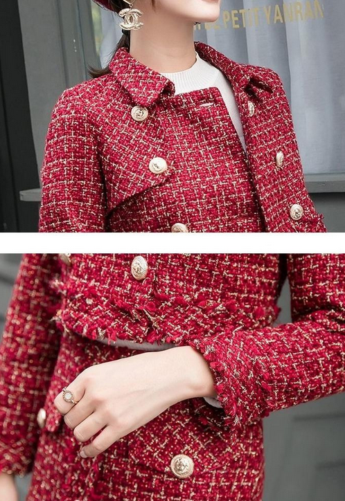 Ensemble veste et jupe courte