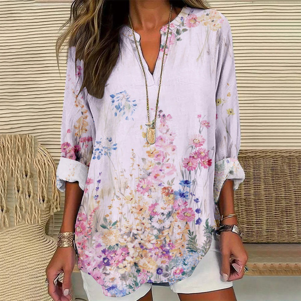 Chemise manches longues mode printemps/été
