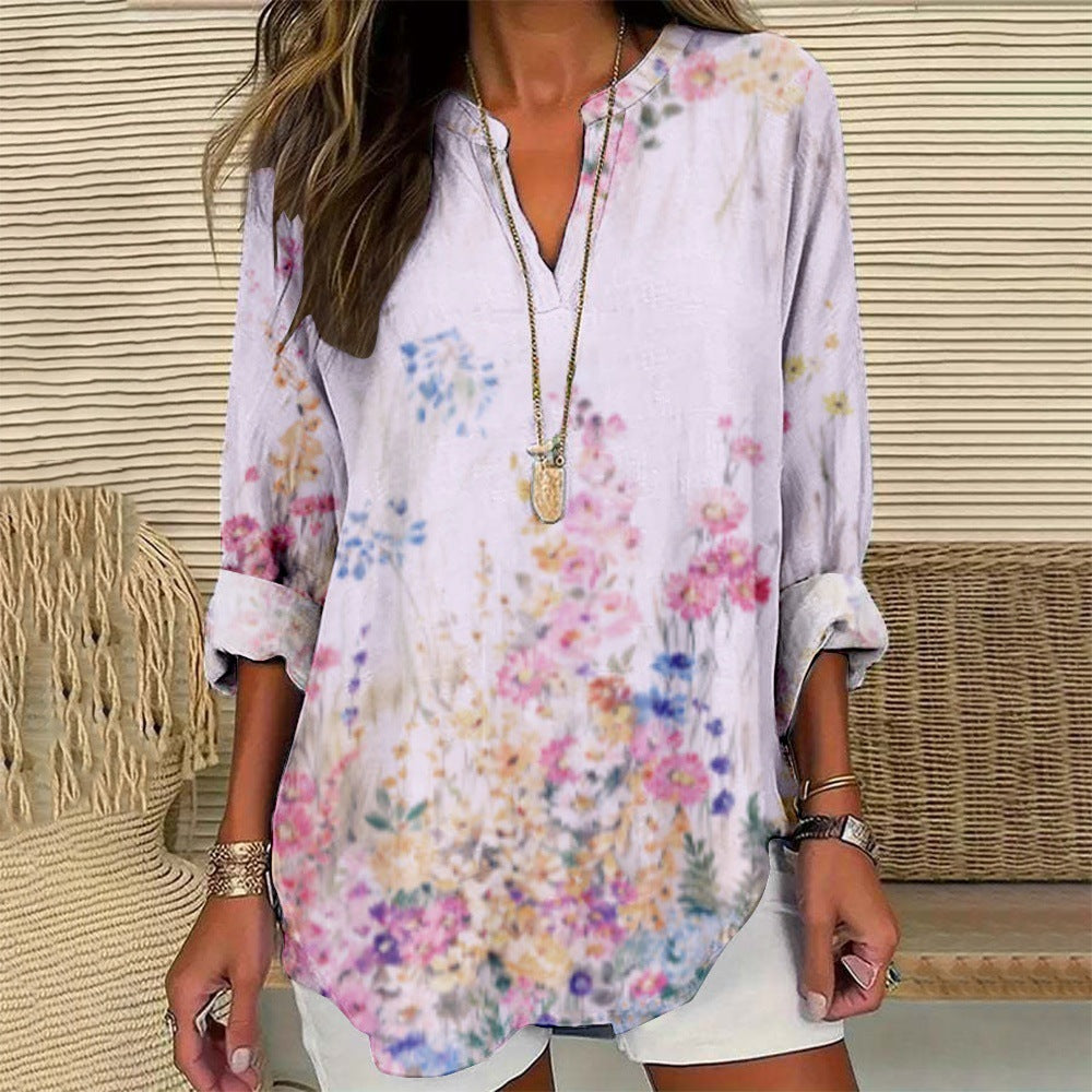 Chemise manches longues mode printemps/été